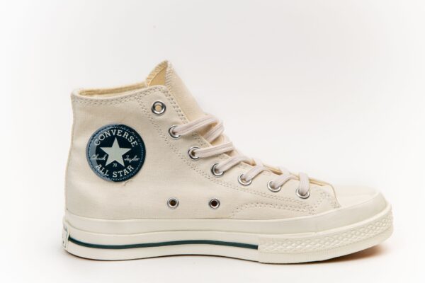 Converse All Star Color Black – Red Heart High Top Sneakers