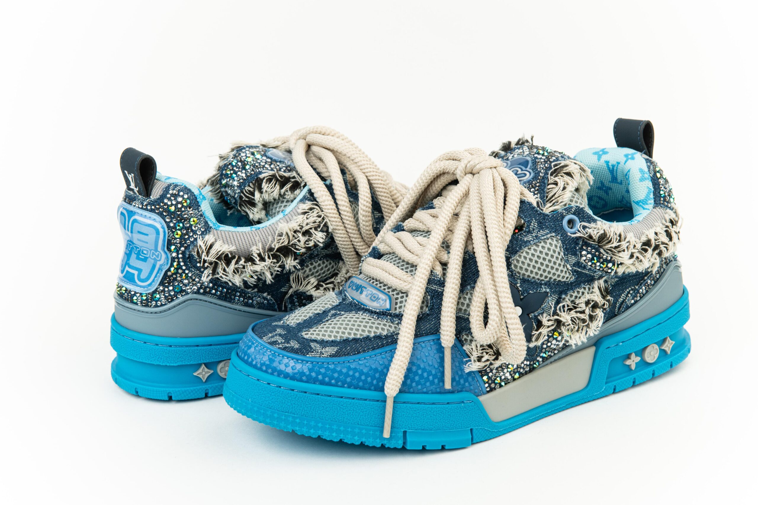 Louis Vuitton Woman's Sneakers Color Blue