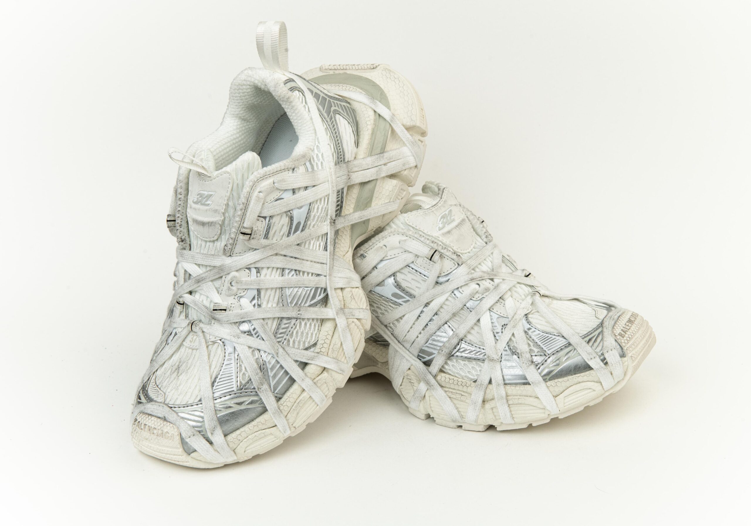 White Color Balenciaga Sneakers
