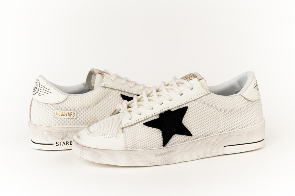 Golden Goose White Black Star Stardan