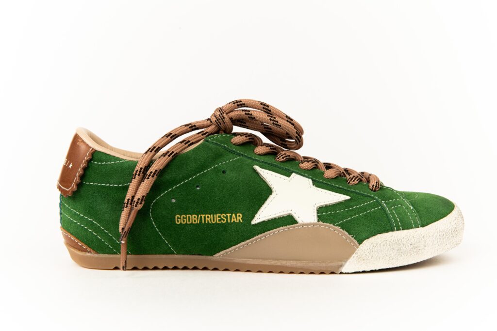 Golden Goose Green Truestar Sneakers
