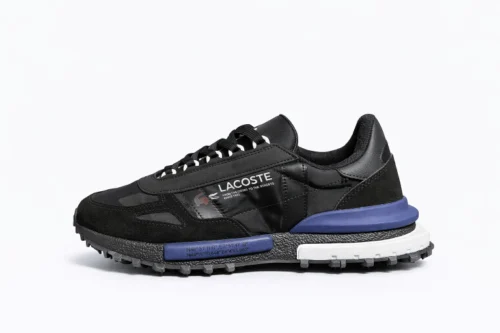 Black Color Lacoste Elite Active 125 Sneakers