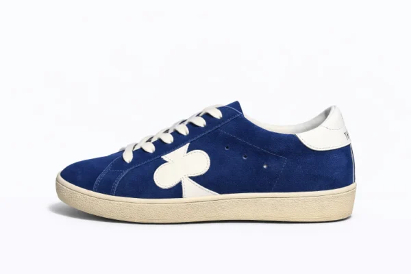 The Gallerist Blue Suede Sneakers