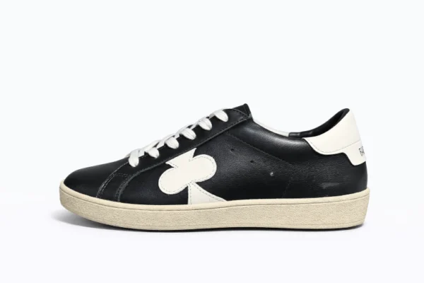 e993dd4c-d00c-4d2b-91ed-9126399f3bd9 The Gallerist Black Leather Sneakers