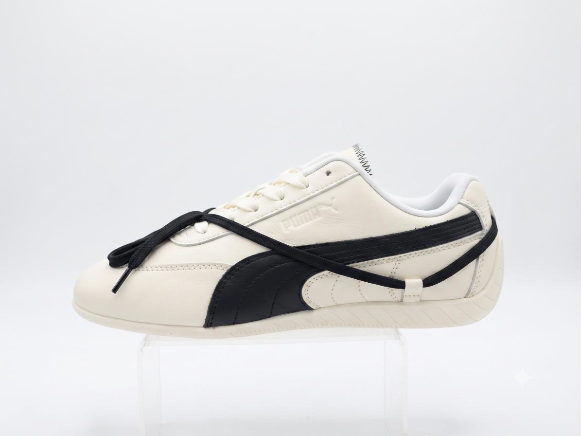 Puma White Sneakers – Leather