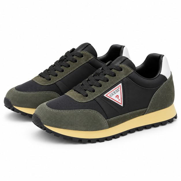Guess Men’s Sneakers Black-Green