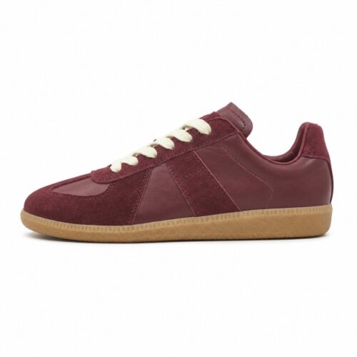Margiela9 Maison Margiela Brown Leather Sneakers