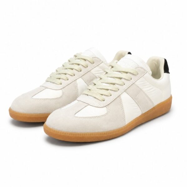 Margiela6-2 Maison Margiela White-Suede Sneakers