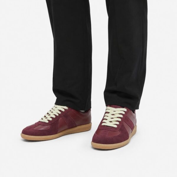 Margiela9-3 Maison Margiela Brown Leather Sneakers