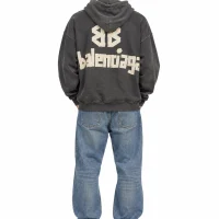 Balenciaga Unisex ჰუდი Balenciaga Unisex ჰუდი