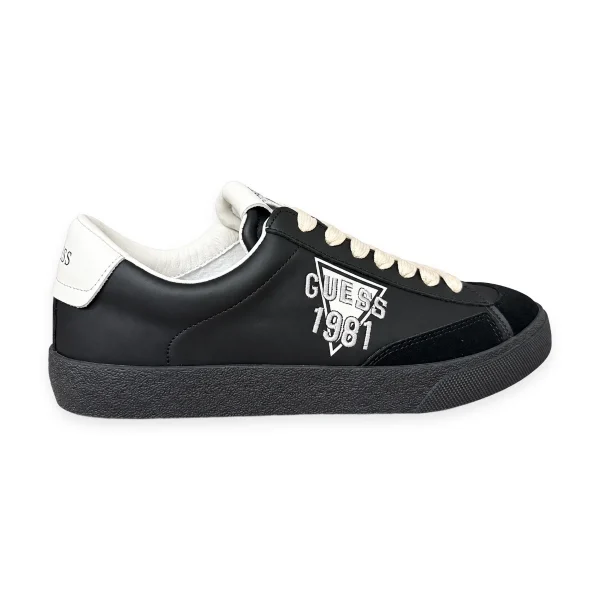 Guess Men’s Sneakers black leather