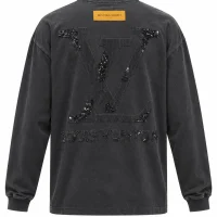 Louis Vuitton შავი ზედა Louis Vuitton შავი ზედა