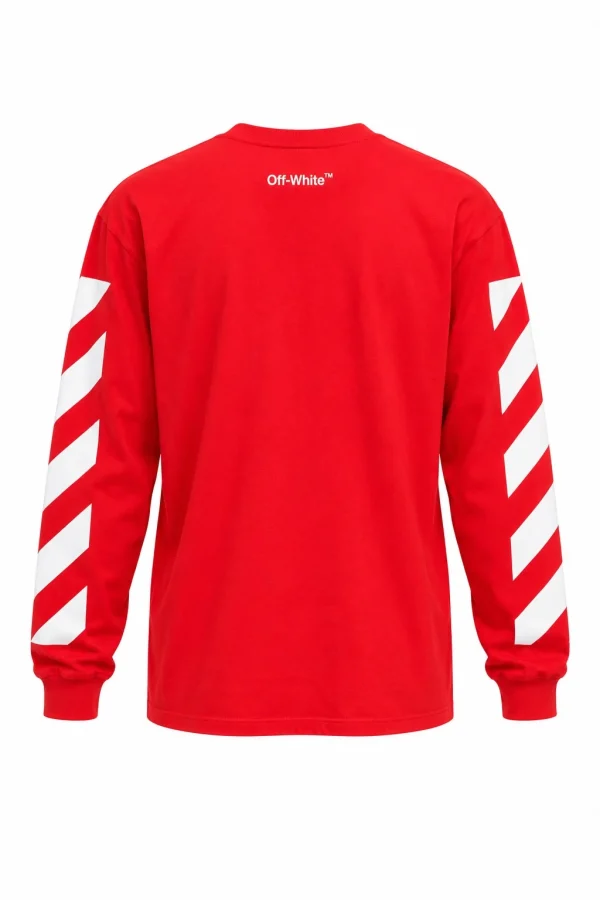 Off White წითელი ზედა Off White წითელი ზედა