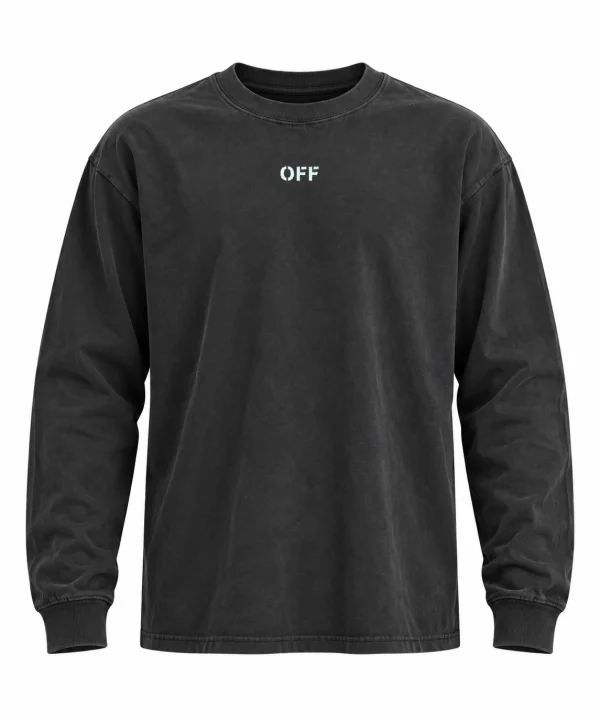 Off White -შავ-თეთრი ზედა