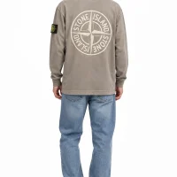 ნაცრისფერი Stone Island ზედა ნაცრისფერი Stone Island ზედა