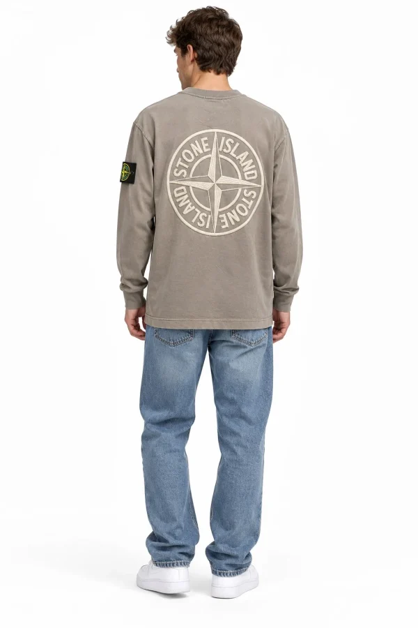 ნაცრისფერი Stone Island ზედა ნაცრისფერი Stone Island ზედა
