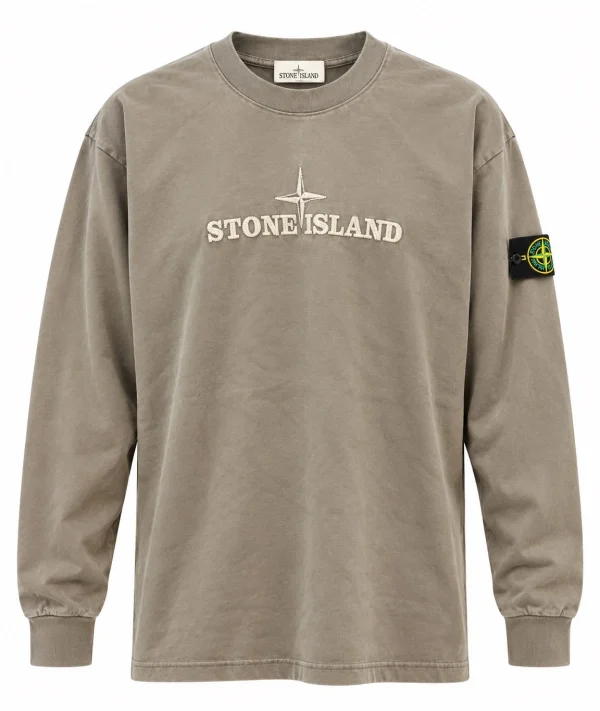 ნაცრისფერი Stone Island ზედა ნაცრისფერი Stone Island ზედა