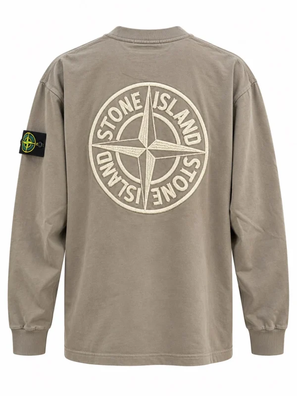 ნაცრისფერი Stone Island ზედა ნაცრისფერი Stone Island ზედა