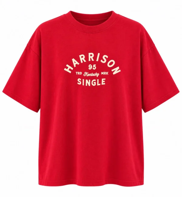 Harrison წითელი კოტონის ზედა Harrison წითელი კოტონის ზედა