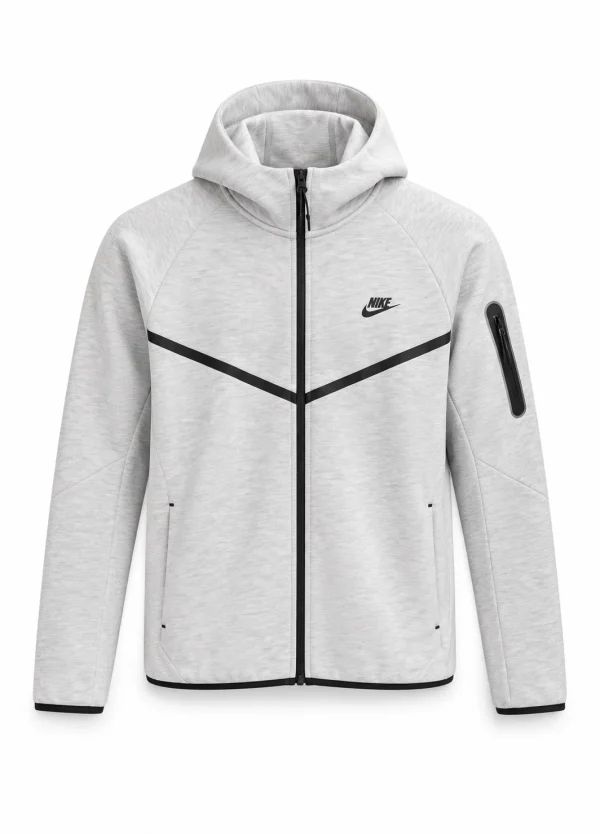 ნაცრისფერი Nike Tech მამაკაცის ორეული ნაცრისფერი Nike Tech მამაკაცის ორეული