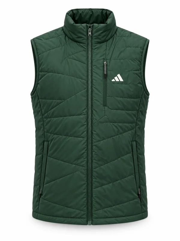 Adidas მწვანე დუტის ჟილეტი Adidas მწვანე დუტის ჟილეტი